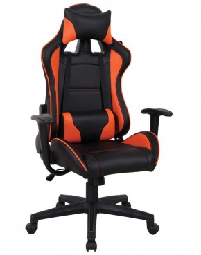 Кресло компьютерное BRABIX "GT Racer GM-100" (черное/оранжевое) 531925 в Сургуте - surgut.ok-mebel.com | фото