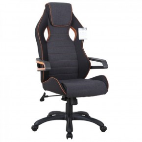 Кресло компьютерное BRABIX Techno Pro GM-003 (ткань черное/серое, вставки оранжевые) 531813 в Сургуте - surgut.ok-mebel.com | фото