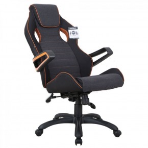 Кресло компьютерное BRABIX Techno Pro GM-003 (ткань черное/серое, вставки оранжевые) 531813 в Сургуте - surgut.ok-mebel.com | фото 8