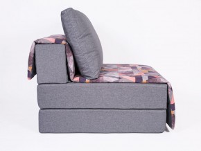 Кресло-кровать бескаркасное Харви (серый-сноу манго) в Сургуте - surgut.ok-mebel.com | фото 3