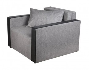 Кресло-кровать Милена с подлокотниками (серый) Велюр в Сургуте - surgut.ok-mebel.com | фото 1