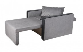 Кресло-кровать Милена с подлокотниками (серый) Велюр в Сургуте - surgut.ok-mebel.com | фото 3