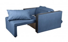 Кресло-кровать Милена с подлокотниками (синий) Велюр в Сургуте - surgut.ok-mebel.com | фото 2