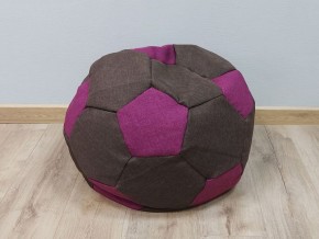 Кресло-мешок Мяч S (Savana Chocolate-Savana Berry) в Сургуте - surgut.ok-mebel.com | фото