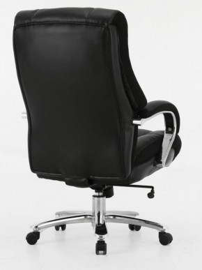 Кресло офисное BRABIX PREMIUM "Bomer HD-007" (рециклированная кожа, хром, черное) 531939 в Сургуте - surgut.ok-mebel.com | фото 4