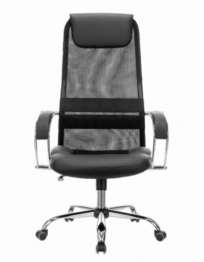 Кресло офисное BRABIX PREMIUM "Stalker EX-608 CH" (хром, ткань-сетка/кожзам, черное) 532091 в Сургуте - surgut.ok-mebel.com | фото 3