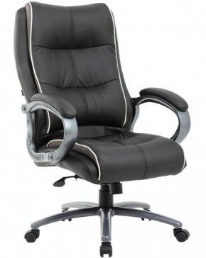 Кресло офисное BRABIX PREMIUM "Strong HD-009" (экокожа черная, ткань серая) 531945 в Сургуте - surgut.ok-mebel.com | фото