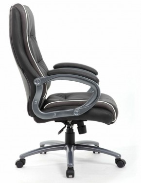 Кресло офисное BRABIX PREMIUM "Strong HD-009" (экокожа черная, ткань серая) 531945 в Сургуте - surgut.ok-mebel.com | фото 3