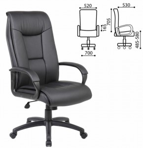 Кресло офисное BRABIX PREMIUM "Work EX-513" (экокожа, черное) 531943 в Сургуте - surgut.ok-mebel.com | фото 2