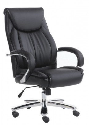 Кресло офисное BRABIX "Advance EX-575" (хром/экокожа/черное) 531825 в Сургуте - surgut.ok-mebel.com | фото 1