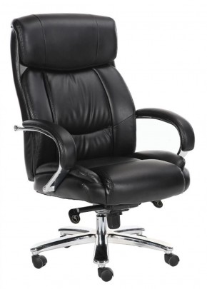 Кресло офисное BRABIX "Direct EX-580" (хром/рециклированная кожа/черное) 531824 в Сургуте - surgut.ok-mebel.com | фото