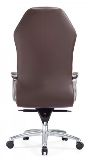 Кресло руководителя Бюрократ _AURA/BROWN коричневый в Сургуте - surgut.ok-mebel.com | фото 5