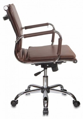 Кресло руководителя Бюрократ CH-993-LOW/BROWN коричневый в Сургуте - surgut.ok-mebel.com | фото 2