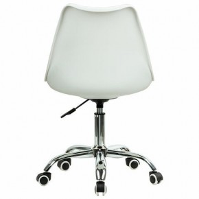 Кресло стул BRABIX "Eames MG-310 CH", хром, пластик белый, ткань серая, 532924 в Сургуте - surgut.ok-mebel.com | фото 4