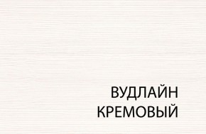 Кровать 120, TIFFANY, цвет вудлайн кремовый в Сургуте - surgut.ok-mebel.com | фото 1