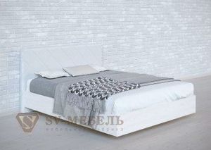 Кровать 1600 двойная №1 изголовье Ромб в Сургуте - surgut.ok-mebel.com | фото 6