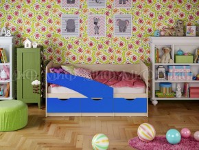 Кровать Бабочки (Синий матовый) 1800 в Сургуте - surgut.ok-mebel.com | фото