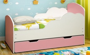 Кровать детская Облака №1 (800*1600) ЛДСП в Сургуте - surgut.ok-mebel.com | фото 1