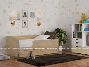 Кровать детская Панда с бортом и ящиками (сп/м 1200*1900) в Сургуте - surgut.ok-mebel.com | фото