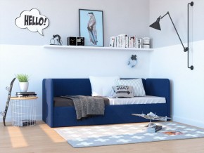 Кровать-диван Leonardo 160*70 (Синий) + боковина в Сургуте - surgut.ok-mebel.com | фото 5