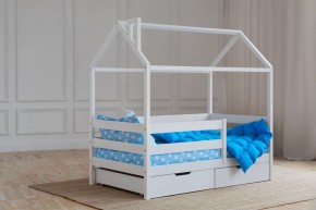 Кровать-домик 80*160 Белый в Сургуте - surgut.ok-mebel.com | фото 4