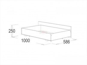 Кровать двойная Ольга 1Н + 2-а ящика (1200*2000) в Сургуте - surgut.ok-mebel.com | фото 3