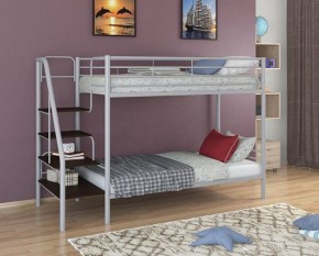 Кровать двухъярусная "Толедо" Серый/Венге в Сургуте - surgut.ok-mebel.com | фото