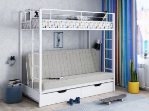 Кровать двухъярусная с диваном "Мадлен-ЯЯ" с ящиками в Сургуте - surgut.ok-mebel.com | фото 1