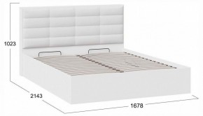 Кровать двуспальная Агата с ПМ Тип 1 в Сургуте - surgut.ok-mebel.com | фото 4