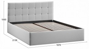 Кровать двуспальная Джоли с ПМ Тип 1 в Сургуте - surgut.ok-mebel.com | фото 4