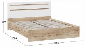 Кровать двуспальная Фьюжн ТД-260.01.03 в Сургуте - surgut.ok-mebel.com | фото 3