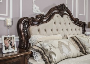 Кровать двуспальная Илона с мягким изголовьем (1800) караваджо в Сургуте - surgut.ok-mebel.com | фото 2