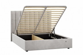 Кровать Ingrid 1600 с основанием и ПМ (Ультра Смог) Модель 312 в Сургуте - surgut.ok-mebel.com | фото 2