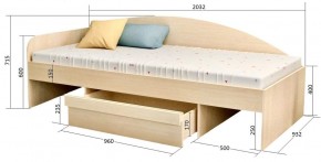 Кровать Изгиб в Сургуте - surgut.ok-mebel.com | фото 2