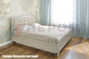 Кровать КР-1033 с мягким изголовьем в Сургуте - surgut.ok-mebel.com | фото