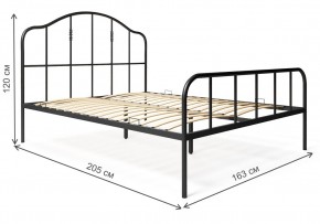 Кровать Милена 160х200 черная в Сургуте - surgut.ok-mebel.com | фото 2