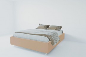 Кровать Подиум с ортопедическим основанием 800 (велюр светло-серый) в Сургуте - surgut.ok-mebel.com | фото