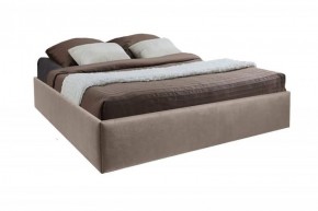 Кровать Подиум с ПМ 1400 (велюр серый) в Сургуте - surgut.ok-mebel.com | фото