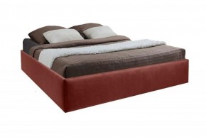 Кровать Подиум с ПМ 1600 (велюр бордо) в Сургуте - surgut.ok-mebel.com | фото