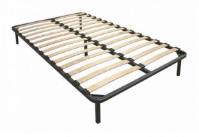 Кровать "Вена" 1600 СТАНДАРТ Вариант 3 Мора коричневый + ортопедическое основание на 5 опорах в Сургуте - surgut.ok-mebel.com | фото 2