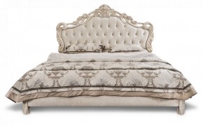 Кровать с мягким изголовьем "Патрисия" с основанием (1800) крем в Сургуте - surgut.ok-mebel.com | фото