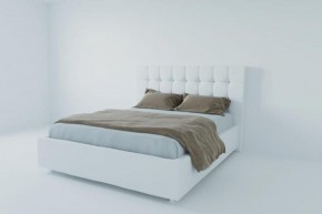 Кровать Венеция без основания 800 (экокожа белая) в Сургуте - surgut.ok-mebel.com | фото