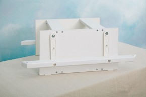 Кроватка-трансформер Classic 6в1 + маятник + комплект матрасов (белая матовая) в Сургуте - surgut.ok-mebel.com | фото 2