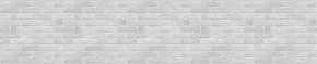 Кухонный фартук 610х3000х1,5 (композит) КМ Кирпич серый в Сургуте - surgut.ok-mebel.com | фото 1