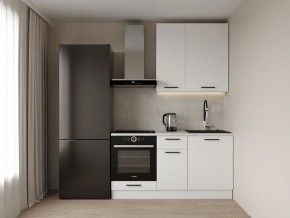 Кухонный гарнитур Белый Глянец 1600 h950 (Стол. 38мм) в Сургуте - surgut.ok-mebel.com | фото