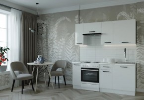 Кухонный гарнитур Белый Глянец 1800 (Стол. 38мм) в Сургуте - surgut.ok-mebel.com | фото