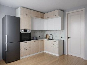 Кухонный гарнитур Демо 2200*1700 (Стол. 38мм) в Сургуте - surgut.ok-mebel.com | фото