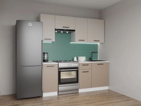 Кухонный гарнитур Каппучино 2000 (Стол. 38мм) в Сургуте - surgut.ok-mebel.com | фото