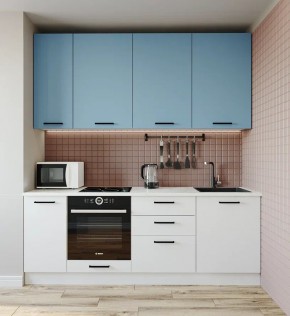 Кухонный гарнитур Капри 2200 h950 (Стол. 38мм) в Сургуте - surgut.ok-mebel.com | фото