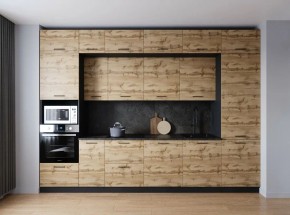 Кухонный гарнитур Крафт 3400 (Стол. 26мм) в Сургуте - surgut.ok-mebel.com | фото